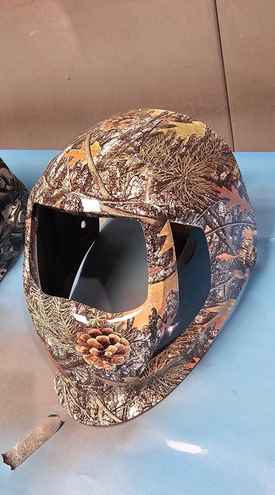 Welding Helmet · Pine Camo