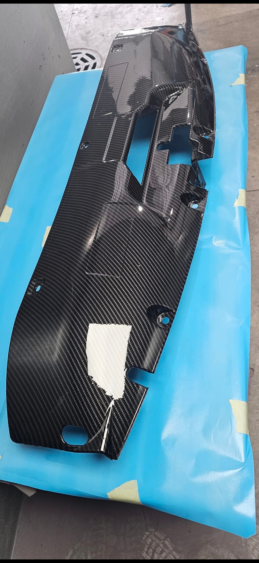 Dash Panel · Carbon Fiber