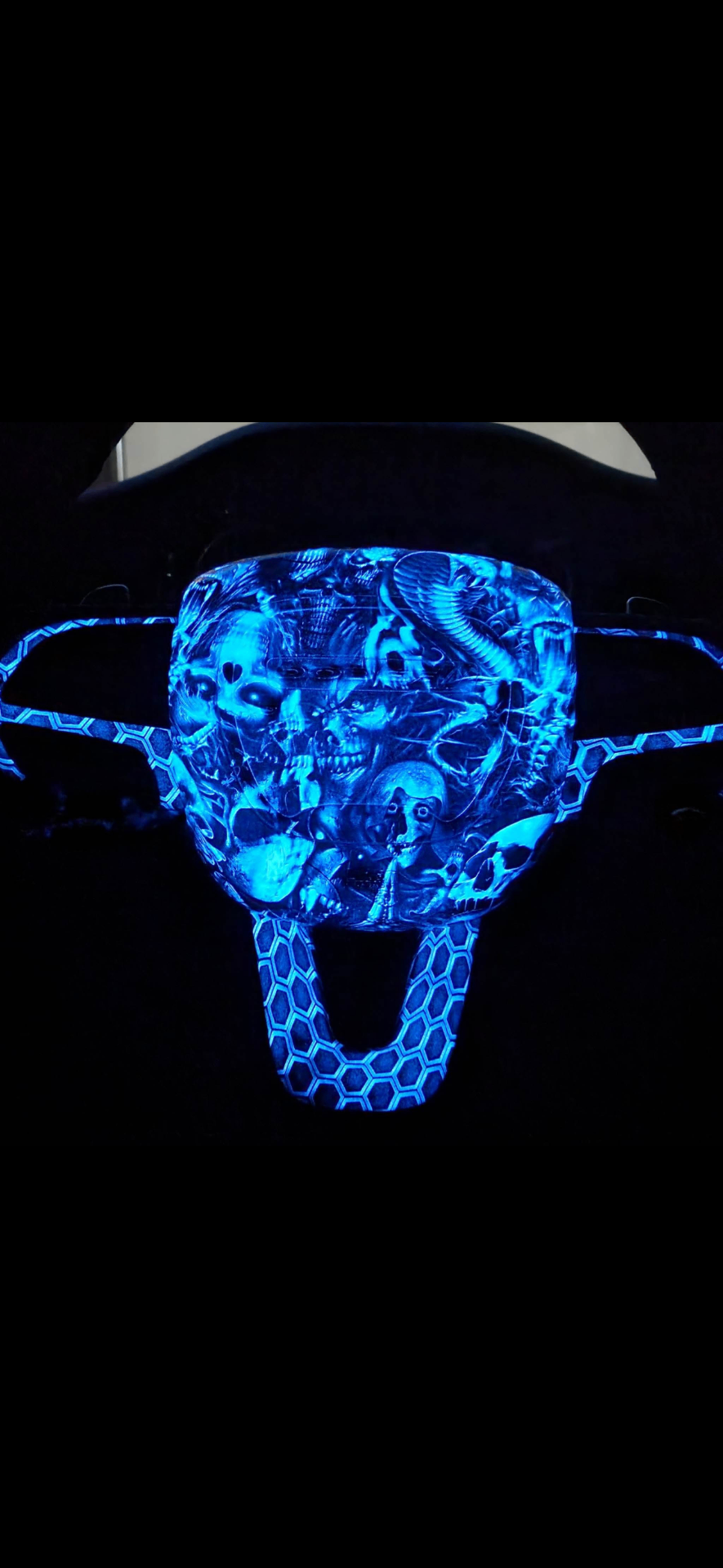 Steering Wheel · Glow Skulls & Honeycomb